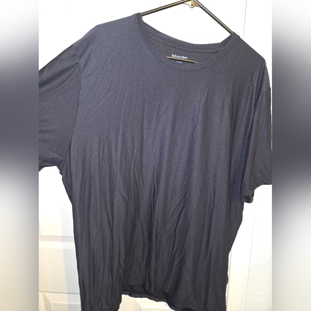 Wrangler Men's Black Crew Neck T-Shirt
